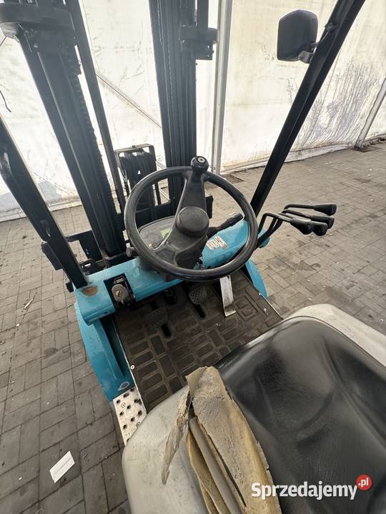 Widlak wózek widłowy Feller 15T diesel chwytak Solec Kujawski