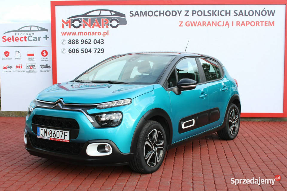 Citroen C3 Salon Polska 1właściciel Serwisowany garażowany Włocławek