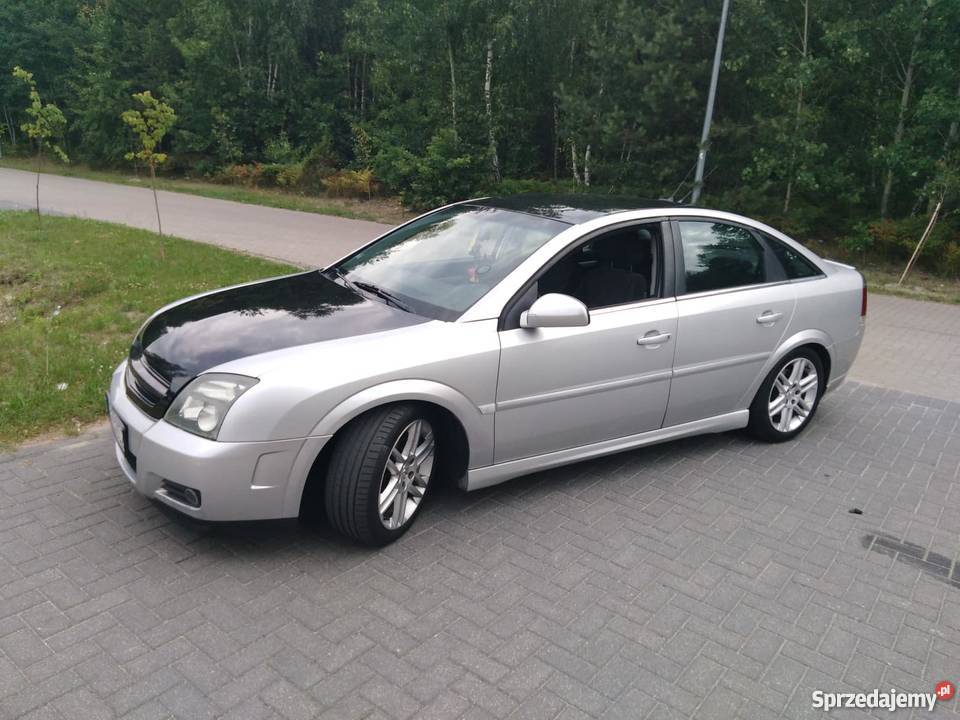 Opel Vectra C GTS 32 LPG welurowa tapicerka Vectra