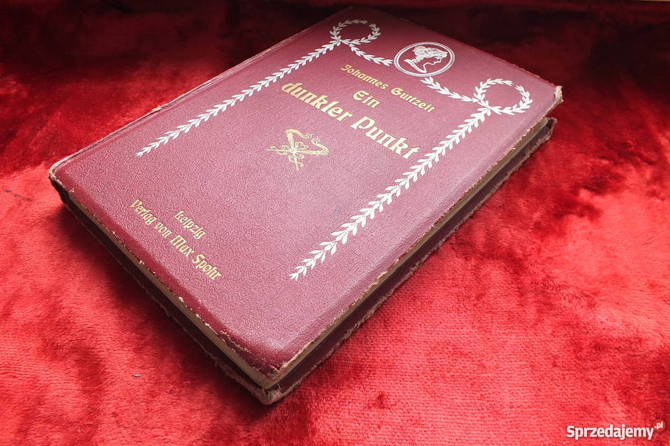 Stara książka Ginekologi Ein dunkler punkt 1907 sprzedam