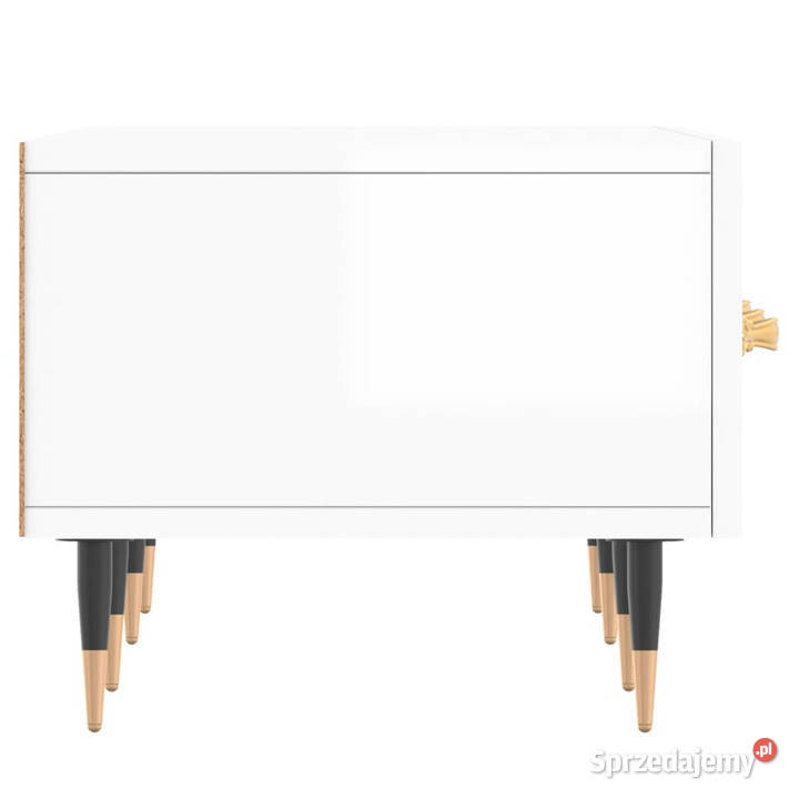 Szafka pod TV wysoki połysk biała 150x36x30 mazowieckie Warszawa