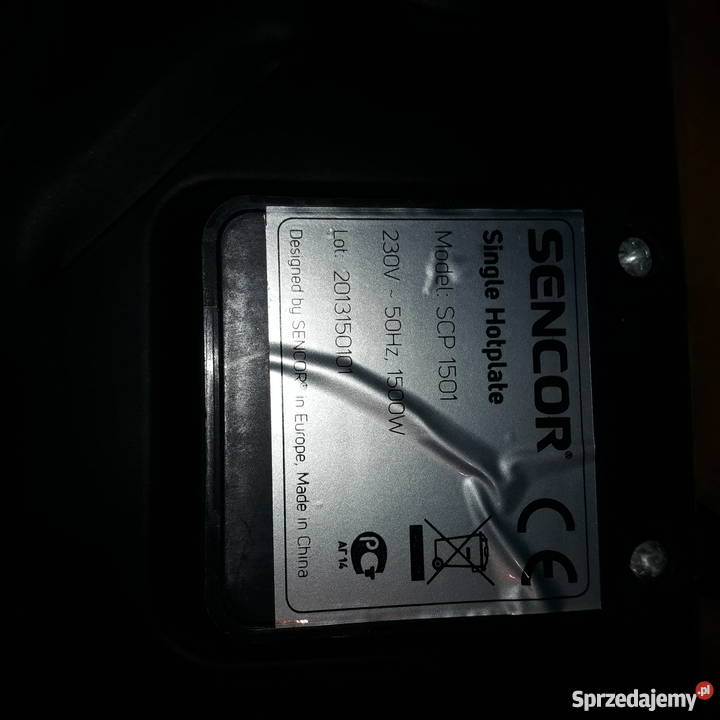 kuchenka elektryczna 1500w sprzedam
