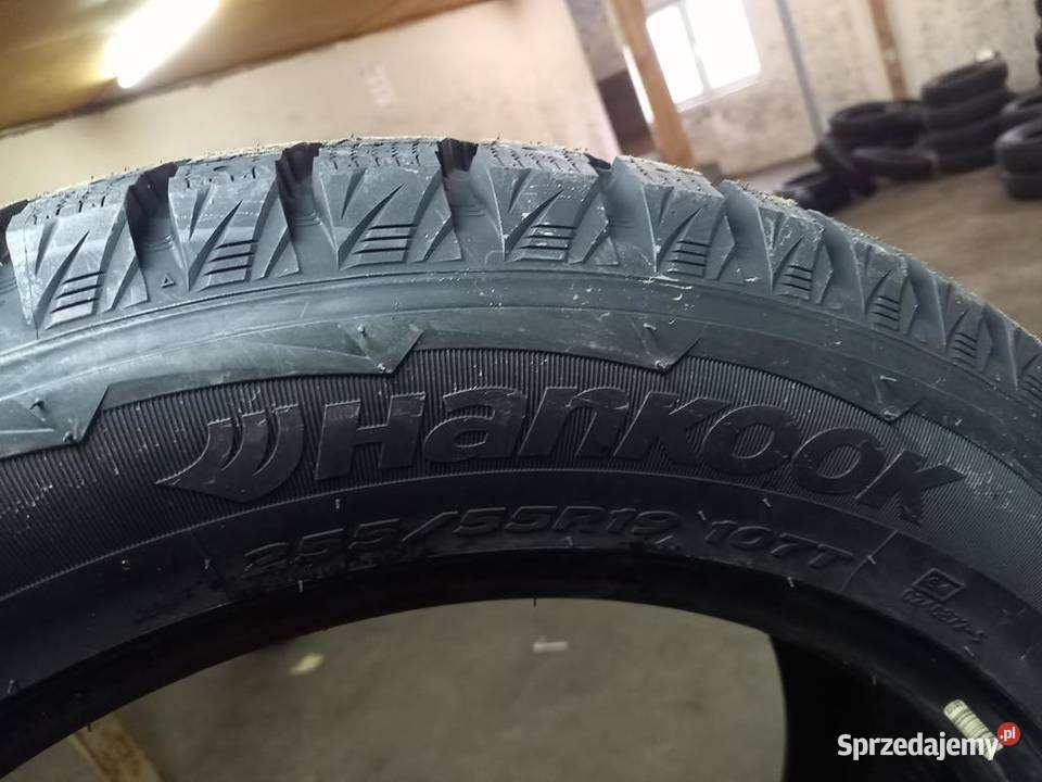 2x Opona NIEUŻYWANA ZIMOWA 25555R19 HANKOOK 369 podlaskie Zaścianki