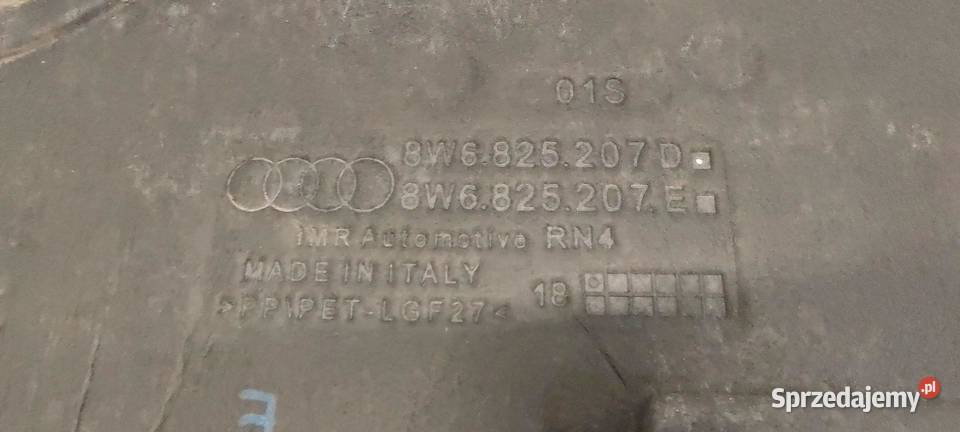 AUDI A5 8W OSŁONA PODWOZIA LEWA 8W6825207D osobowe