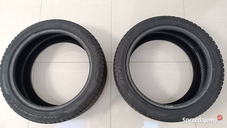 2 używaneopony zimowe Pirelli SottoZero 3 23545 Grudziądz