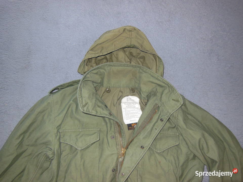 Kurtka US Army M65 Alpha Oliv Large Regular