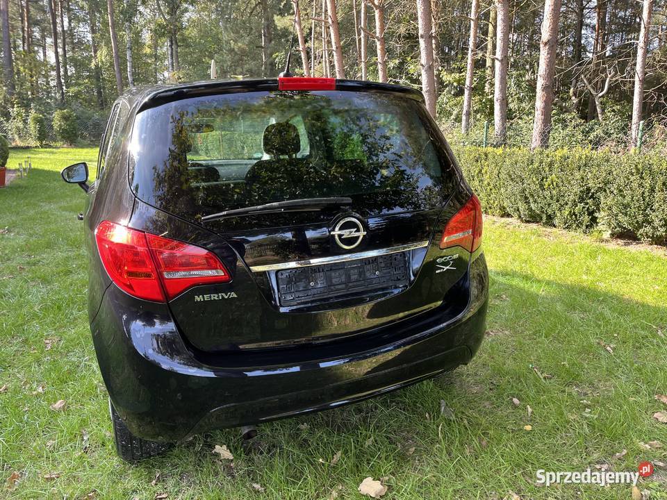 Opel Meriva 14 Turbo welurowa tapicerka