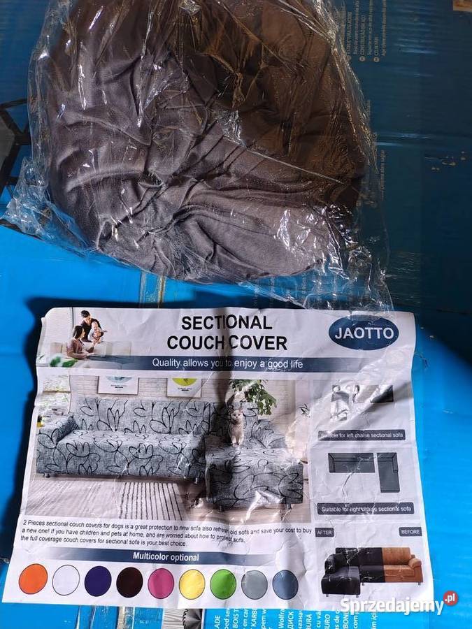 Pokrowiec na sofę Jaotto rozkładany pokrowiec na Zawiercie