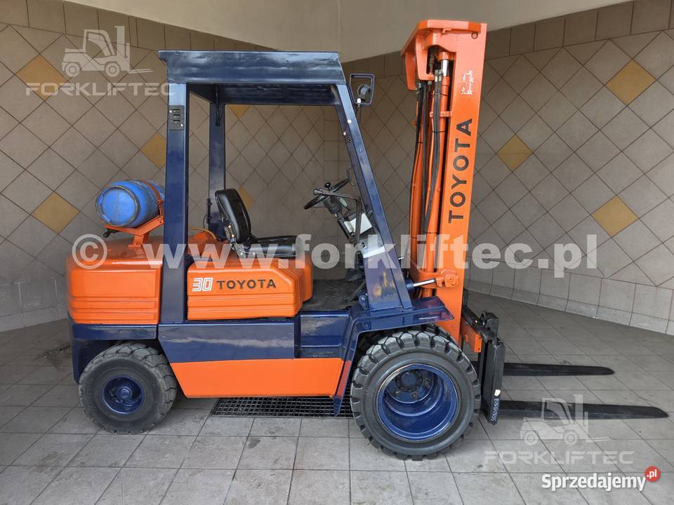 Wózek widłowy TOYOTA 5FG30 Triplex wolny skok śląskie Lędziny