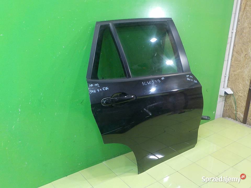 BMW X1 E84 20D 10r 5D drzwi prawe tyl kompletne osobowe Suków