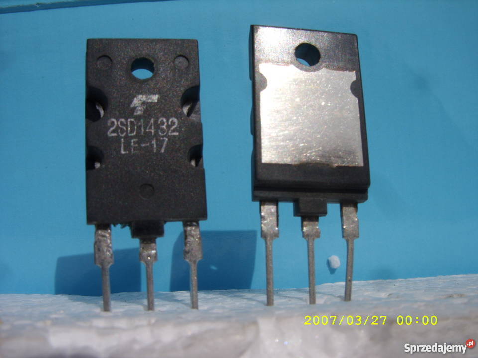 Tranzystory 2SD1432 NOWE 5 ZL SZTUKA dolnośląskie Wołów