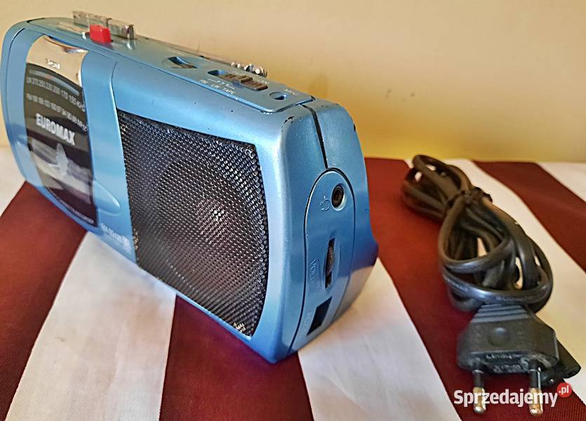 Radiomagnetofon Euromax EM2942B mały jamnik Ostrów Wielkopolski
