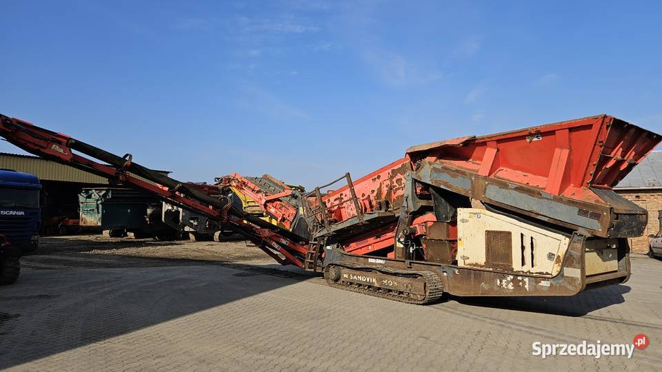 Przesiewacz mobilny Sandvik QE241 2980 h Sochaczew sprzedam