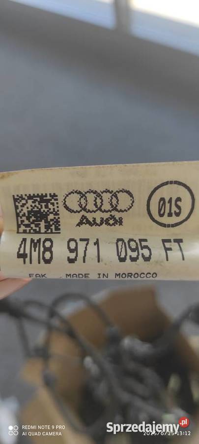 WIĄZKA ZDERZAKA 4 PDC AUDI Q8 4M8971095FT śląskie