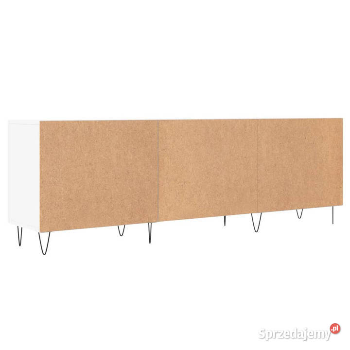 Szafka pod TV biała 150x30x50 materiał Warszawa