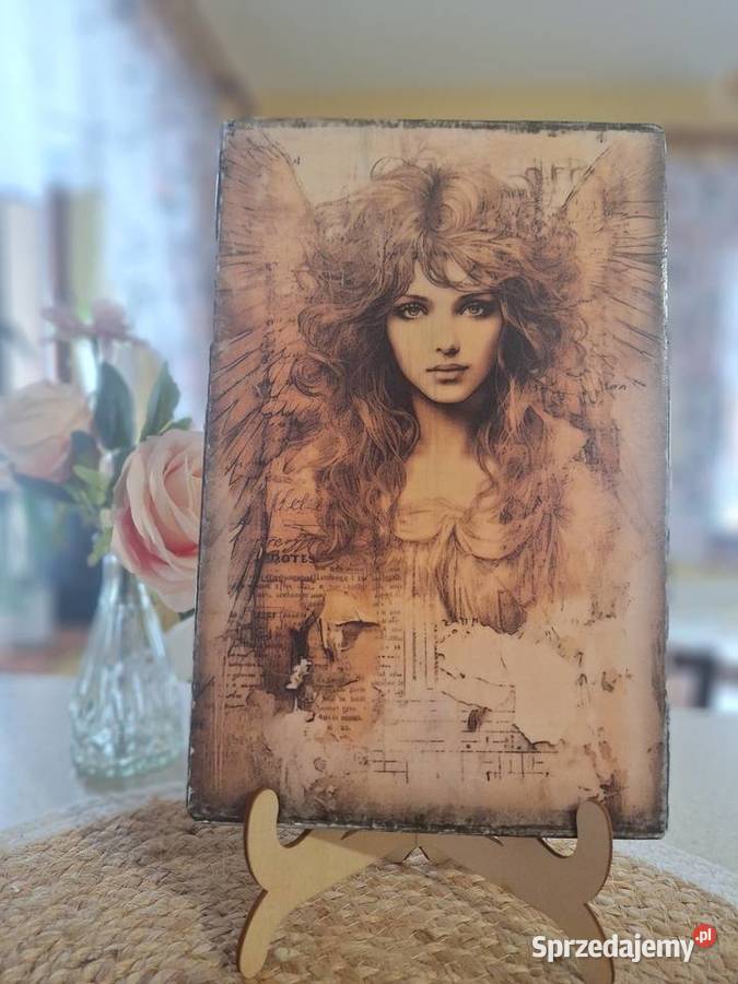 Obraz na desce Anioł Dekoracje i ozdoby Strzyżów sprzedam