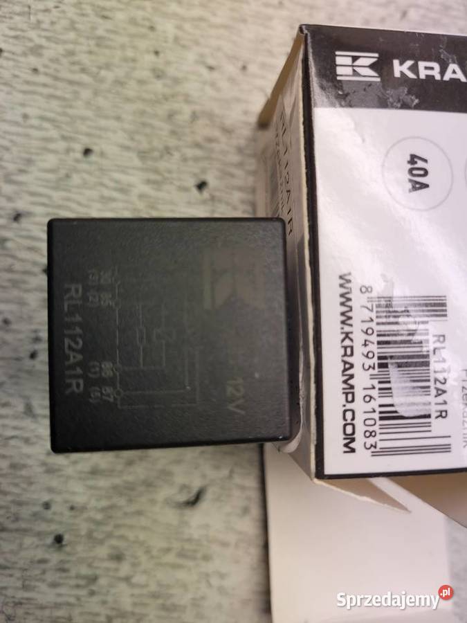 Przekaznik 40A 12V załączający Przywitowo