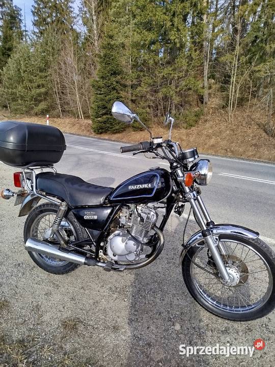 Motocykl Suzuki gn 125 klasyk jazda na kat B nieuszkodzony Rdzawka