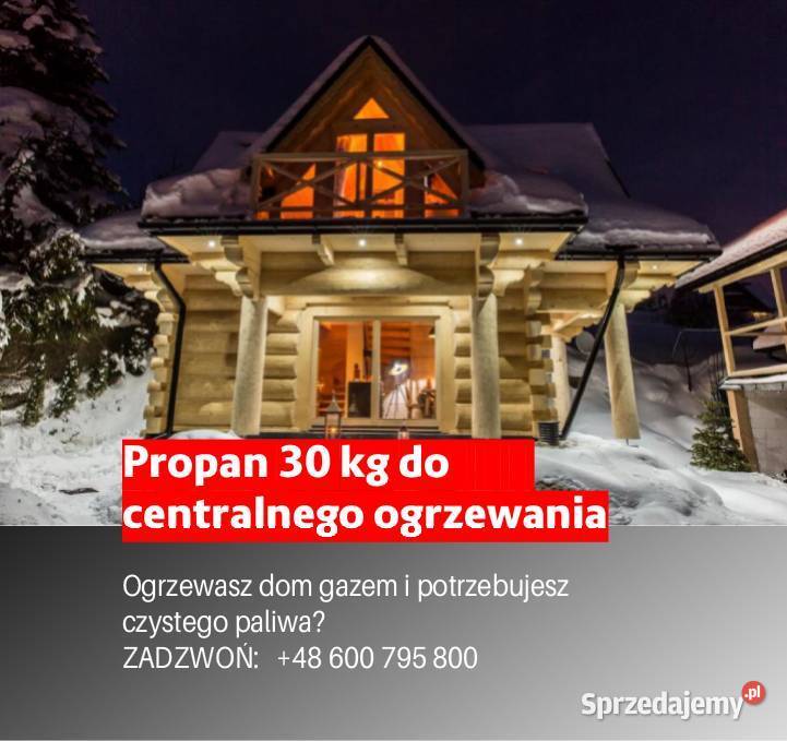 Propan 100 czysty w butlach Pozostałe Zamość