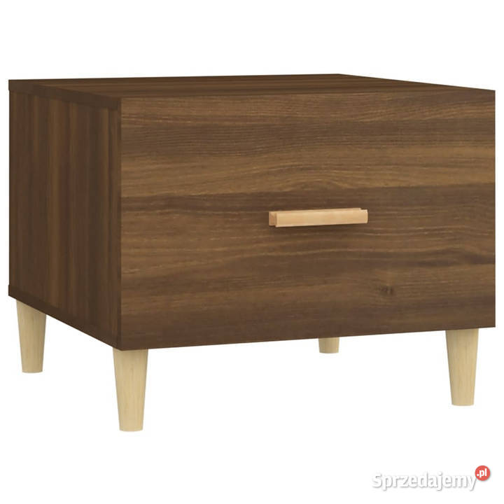 Stoliki kawowe 2 brązowy dąb 50x50x40 WM817536 Warszawa