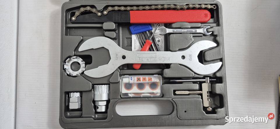 Nowy Zestaw Narzędzi Rowerowych Powerfix Walizka Biłgoraj