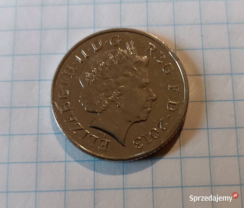 10 PENSÓW TEN PENCE 2013 WIELKA BRYTANIA Numizmatyka Piszczac sprzedam