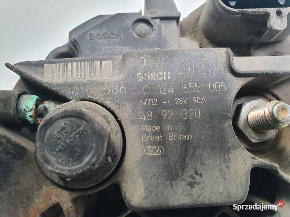 ALTERNATOR IVECO EUROCARGO 100E18 0124655005 kujawsko-pomorskie