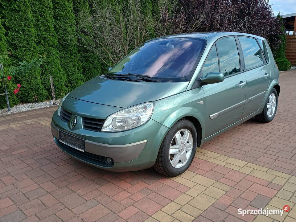Renault Scenic II 2004r 20i 135 185000 4/5 Witkowo