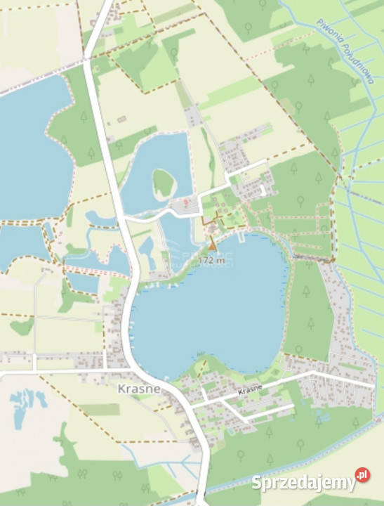 Działka bezpośrednio jeziorem Krasne lubelskie