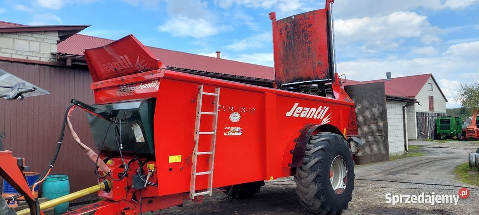 Sprzedam rozrzutnik jeantil 1310 2013 12 ton Zbuczyn
