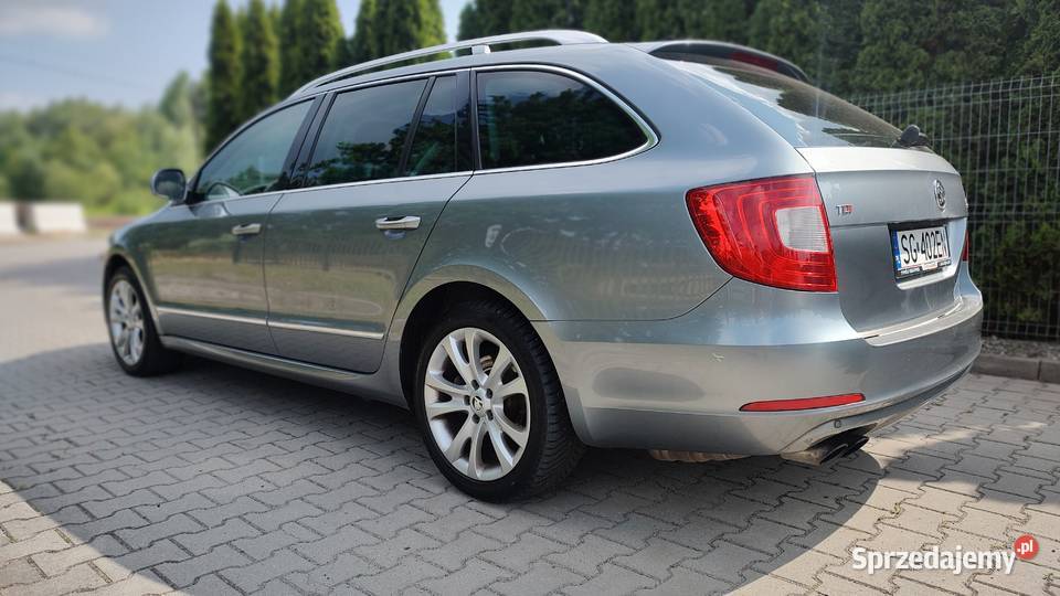 Skoda Superb kombi 20 TDI DSG 2011 moc 170 elektryczne szyby Zabrze
