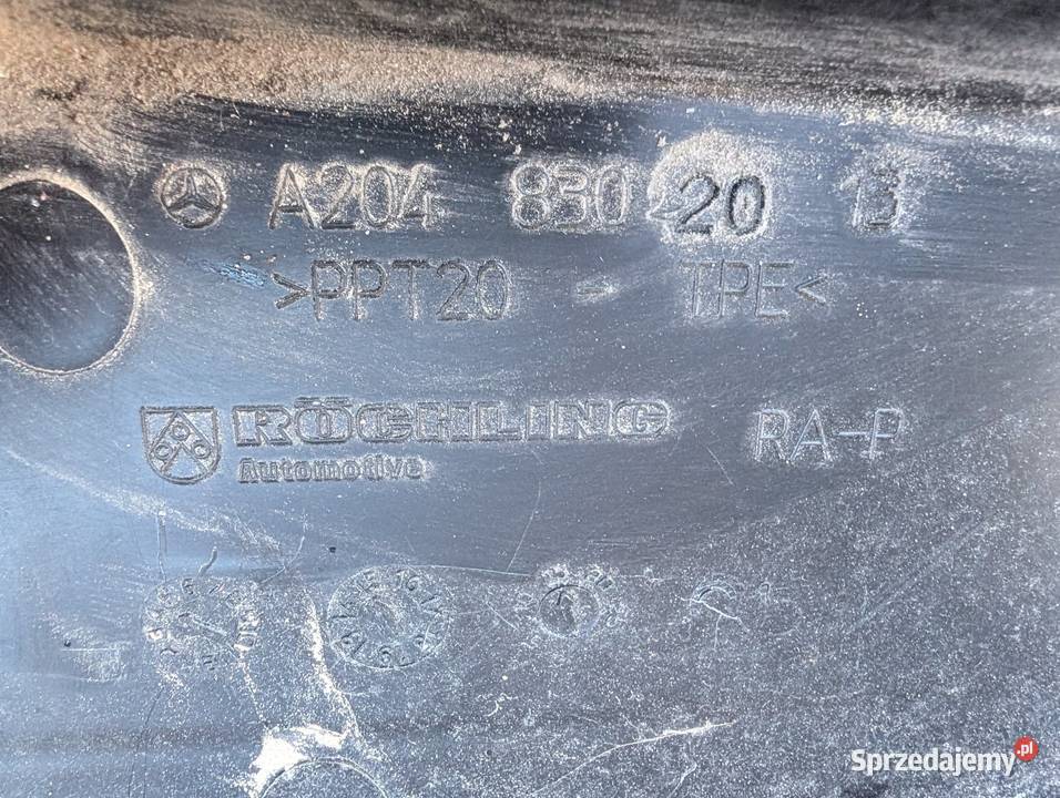 Mercedes 204 podszybie a204830 Cieszyn