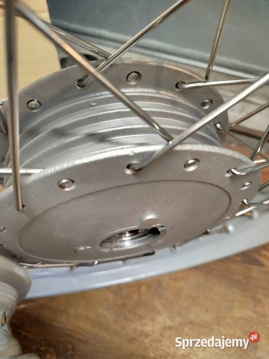 Koła wsk125 nierdzewne szprychy malowane obrecze Przyłęk