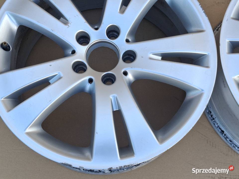 MERCEDES CKLASA W204 FELGA ALUFELGA 17 5X112 75J Średnica 17" Bieleń sprzedam