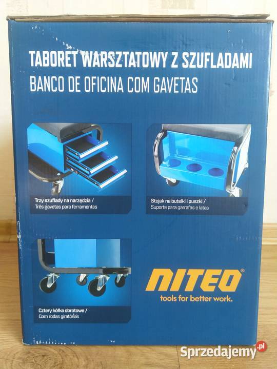 NAJTANIEJ Taboret Warsztatowy z Szufladami Zabrze sprzedam