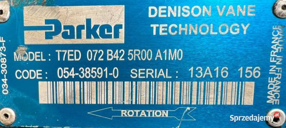Parker T7ED072B425R00A1M0 054385910 Pompa Poznań sprzedam