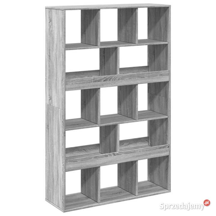 Regał szary dąb sonoma 100x33x1565 materiał Regały mazowieckie Warszawa