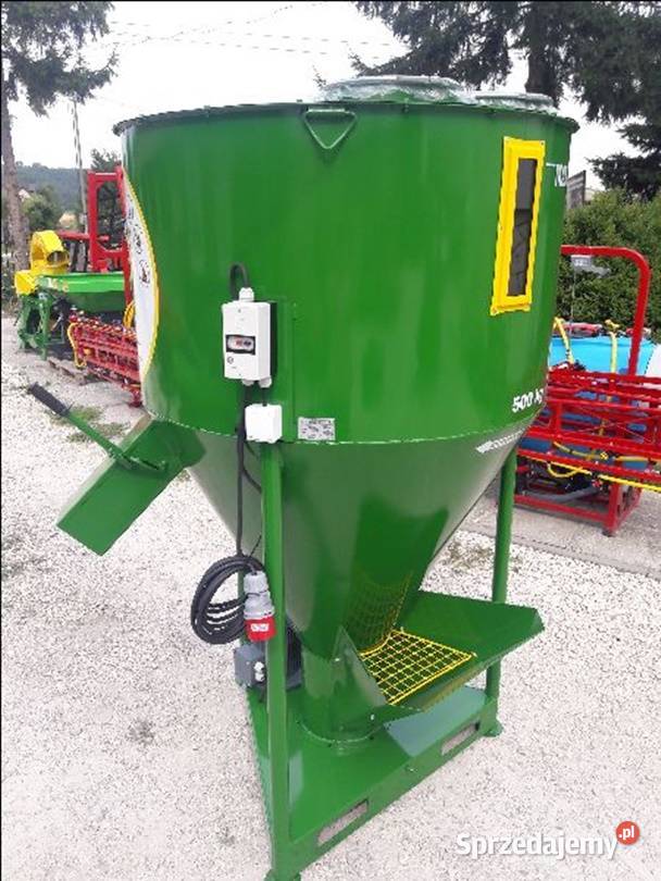 Mieszalnik Pasz Sypkich 1000 MROL TRANSPORT nieuszkodzony Pasturka