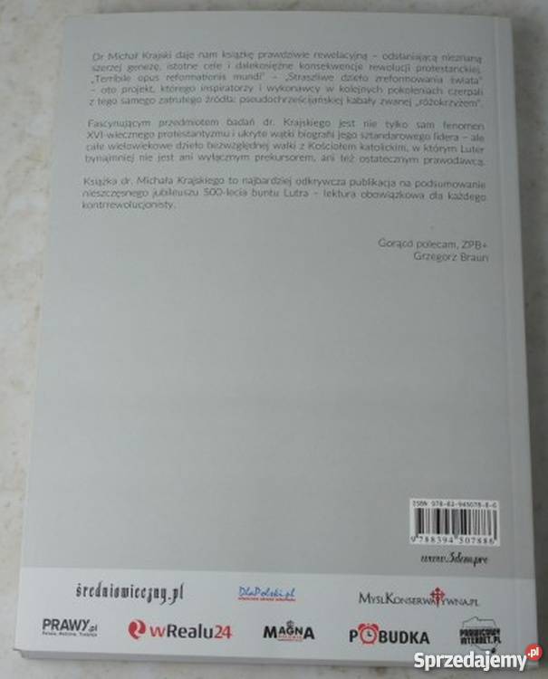 LUTER I RÓŻOKRZYŻOWCY KRAJSKI MICHAŁ śląskie