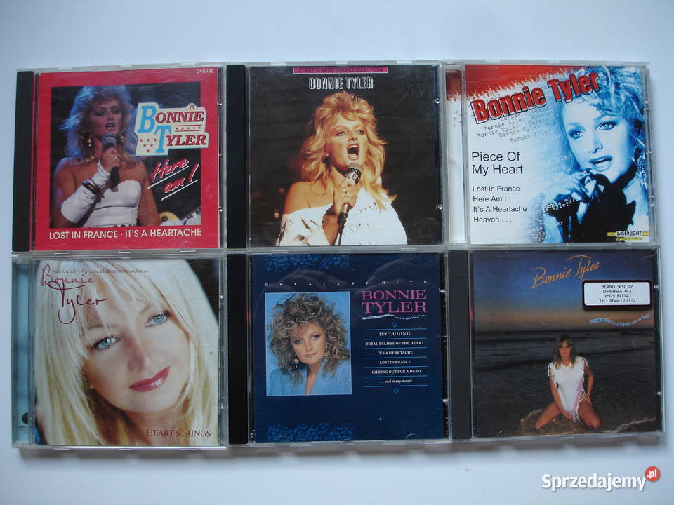 BONNIE TYLER płyty CD