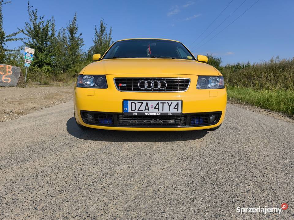 Audi S3 Imola Yellow dolnośląskie Ząbkowice Śląskie