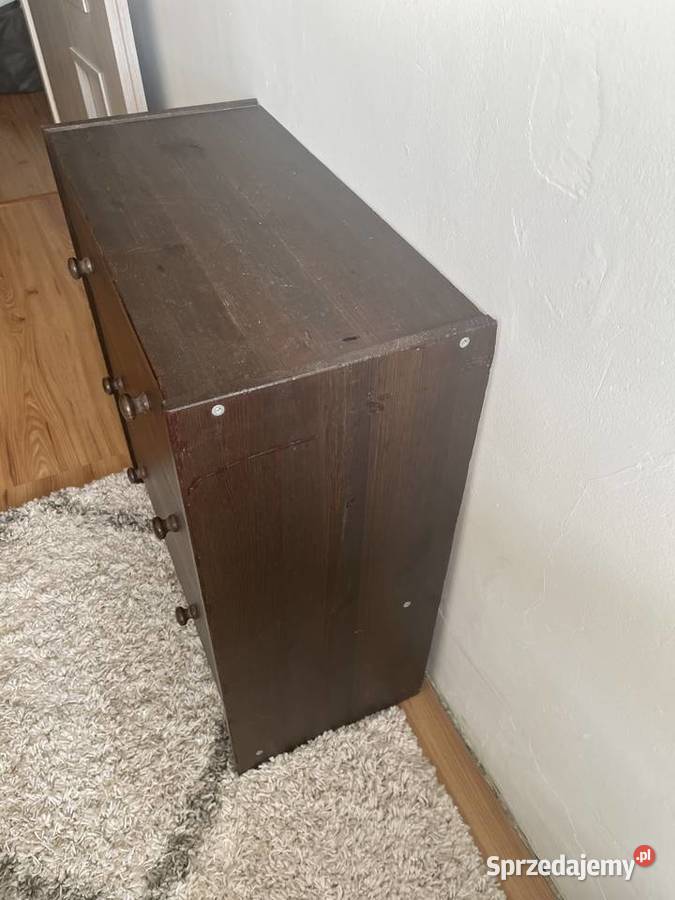 Ikea Drewniana komoda z 3 szufladami odbiór Warszawa sprzedam