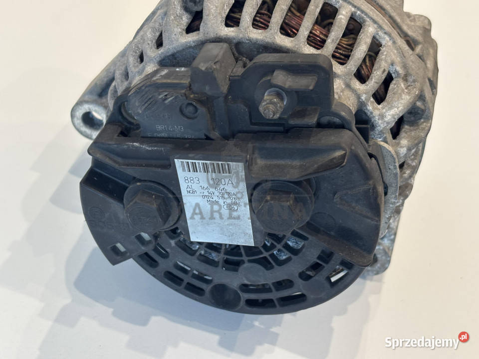 John Deere Alternator AL166646 379IA1095 Bosch wielkopolskie Jastrzębniki