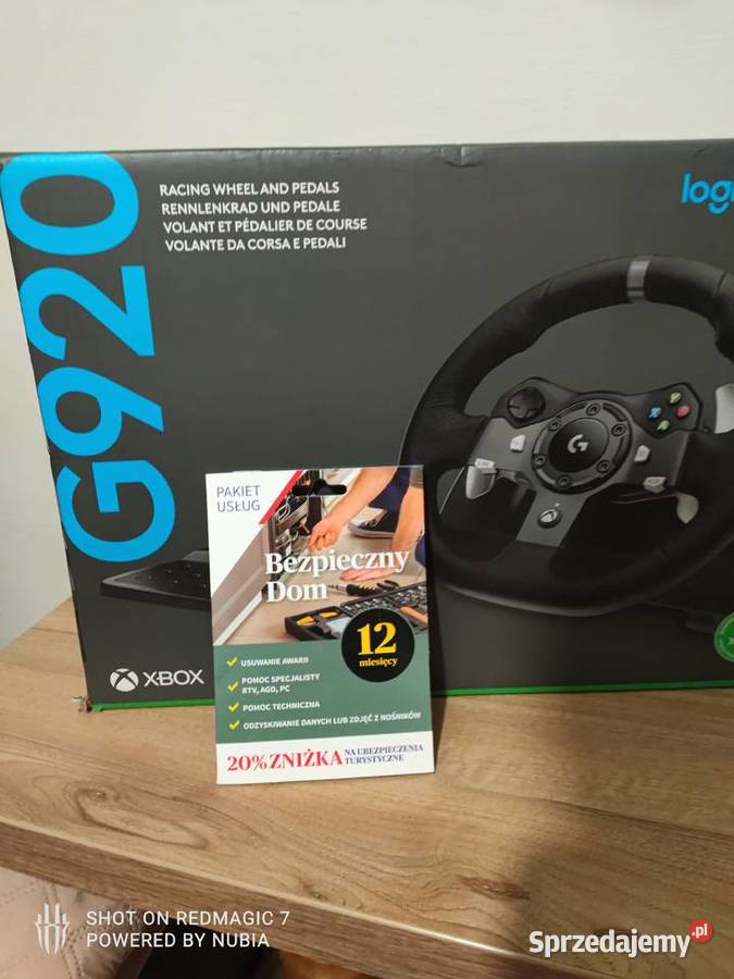 Nowiutka Kierownica Logitech G920 Toruń