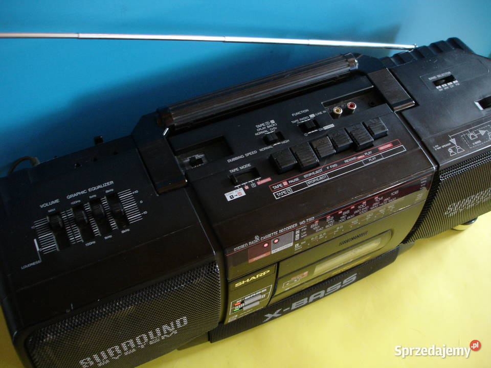 Radiomagnetofon SHARP WQT352H Zielona Góra