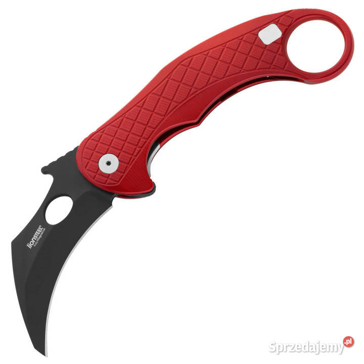 Nóż składany LionSteel LEOne Karambit Red