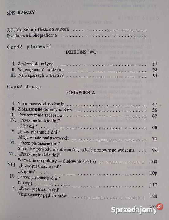Święta Bernadeta Soubirous ks Francis Trochu pomorskie Gdańsk