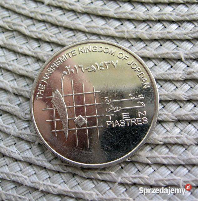 Jordania 10 Piastrów 2016r wielkopolskie Kalisz sprzedam