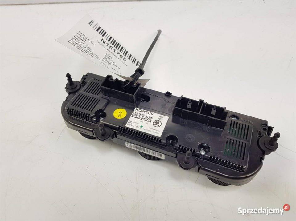 PANEL KLIMATYZACJI SKODA OCTAVIA III 5E0820047D Lipno