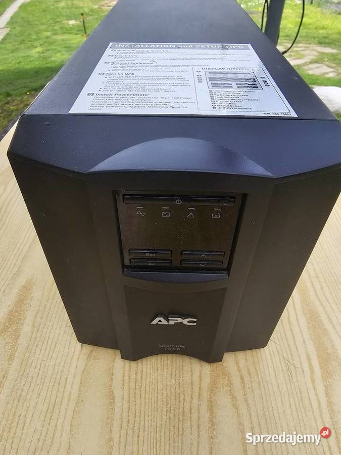 Zasilacz awaryjny APC Smart UPS 1000 Zagrodno